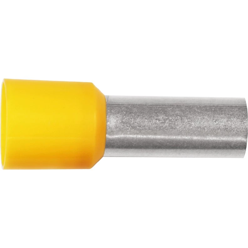 Iso. terminalrør 25mm² l16 gul A25-16ETD