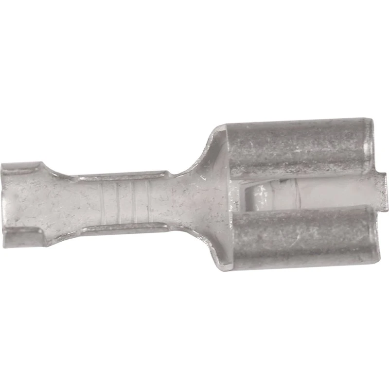 Uiso spademuffe m/tap 0,5-1,5mm² 6,3x0,8 B1507FLSN