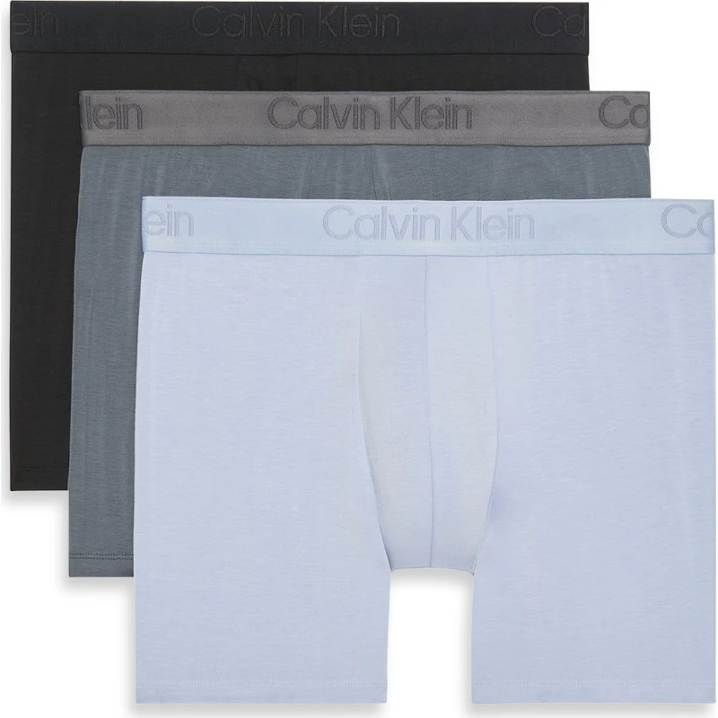 Calvin Klein CK Black Boxer Brief 3-pak, Sort