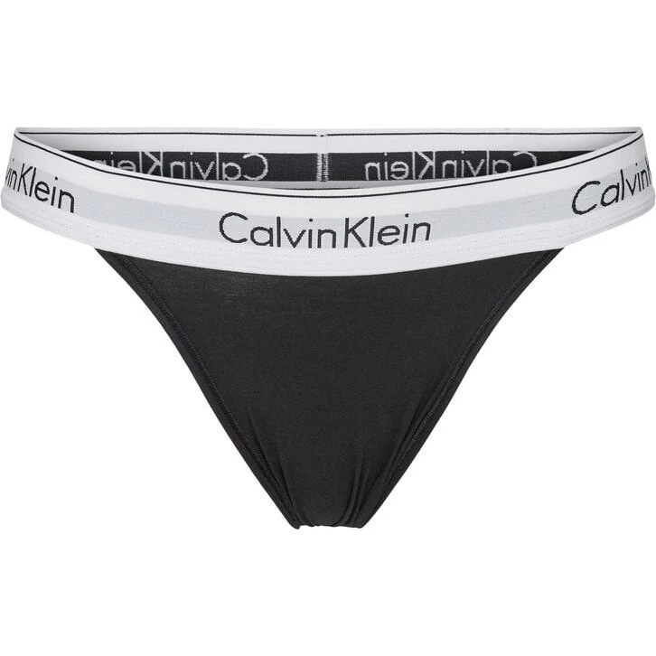 Calvin Klein Tanga ICON Cotton-Modal – gråmeleret