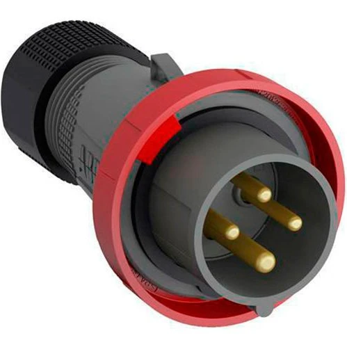 ABB CEE Stikprop 16A 415V IP67 Rød 3P+E H6