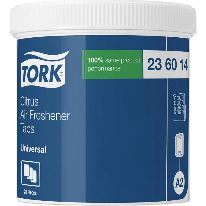 Tork Airfreshener A2 Disc Citrus - 80 stk.