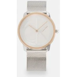 Calvin Klein CK1W201M0001 Herreur 40 mm - Sølv/Mesh