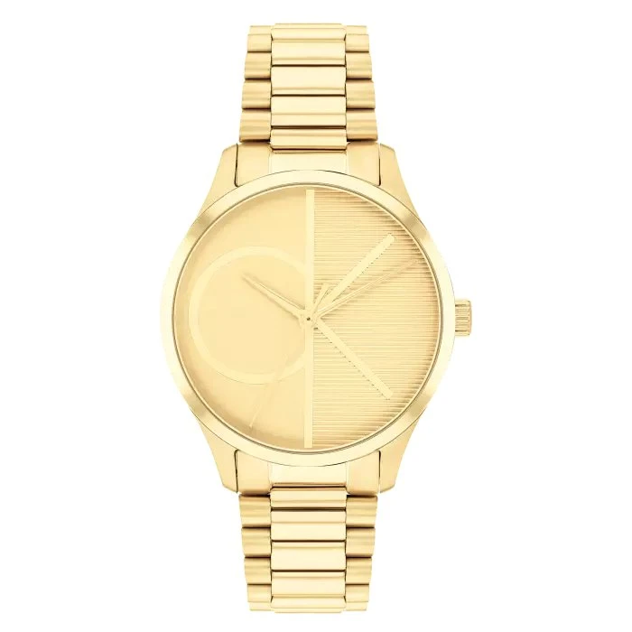 Calvin Klein 25200346 dameur i guldfinish, 32 mm