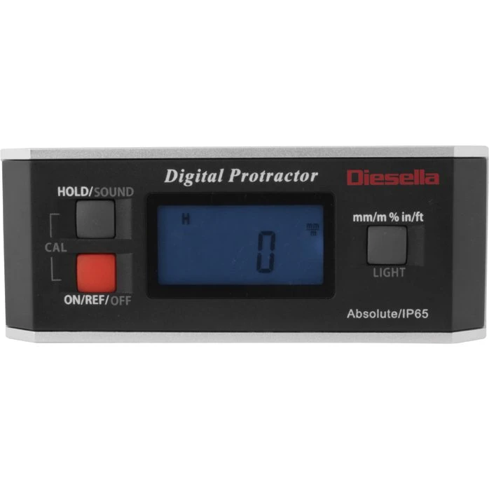 Diesella Digitalt vaterpas IP65 150 mm 0,05° 4x90°