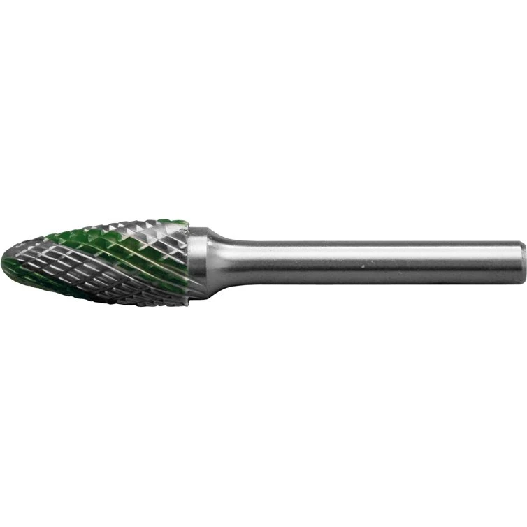 Speedcut Fræsestift HM Ø10x20 mm Form F med Ø6 mm skaft