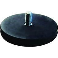 Eclipse Gummibelagt Neodymium Pottemagnet M6 x 15mm, 43mm (2 stk)