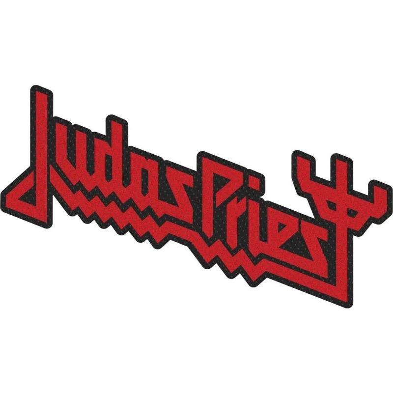 Judas Priest Standard Patch: Logo Udskåret