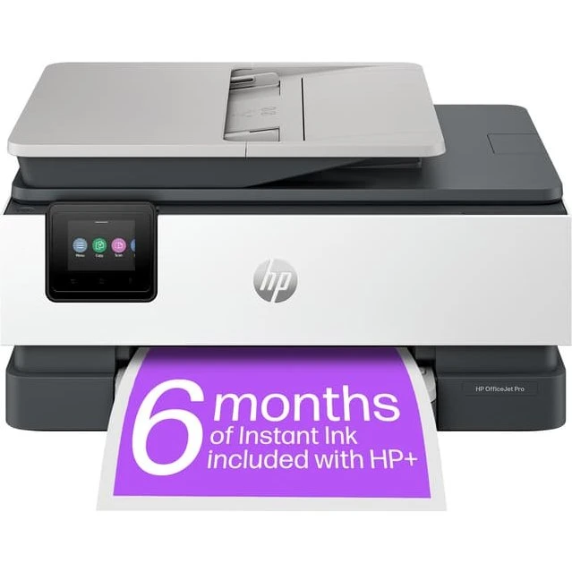 HP OfficeJet Pro 8134e All-in-One farveprinter, lys cement
