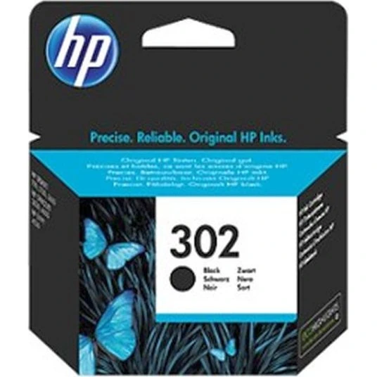 HP 302 original sort blækpatron – 3,5 ml