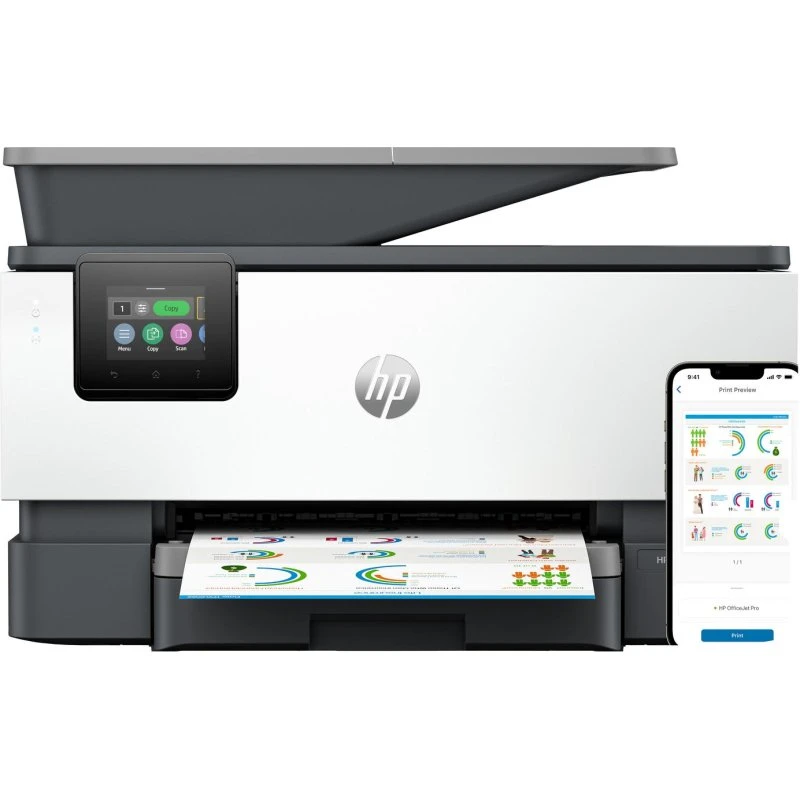 HP OfficeJet Pro 9122e Trådløs All-in-One Farveprinter