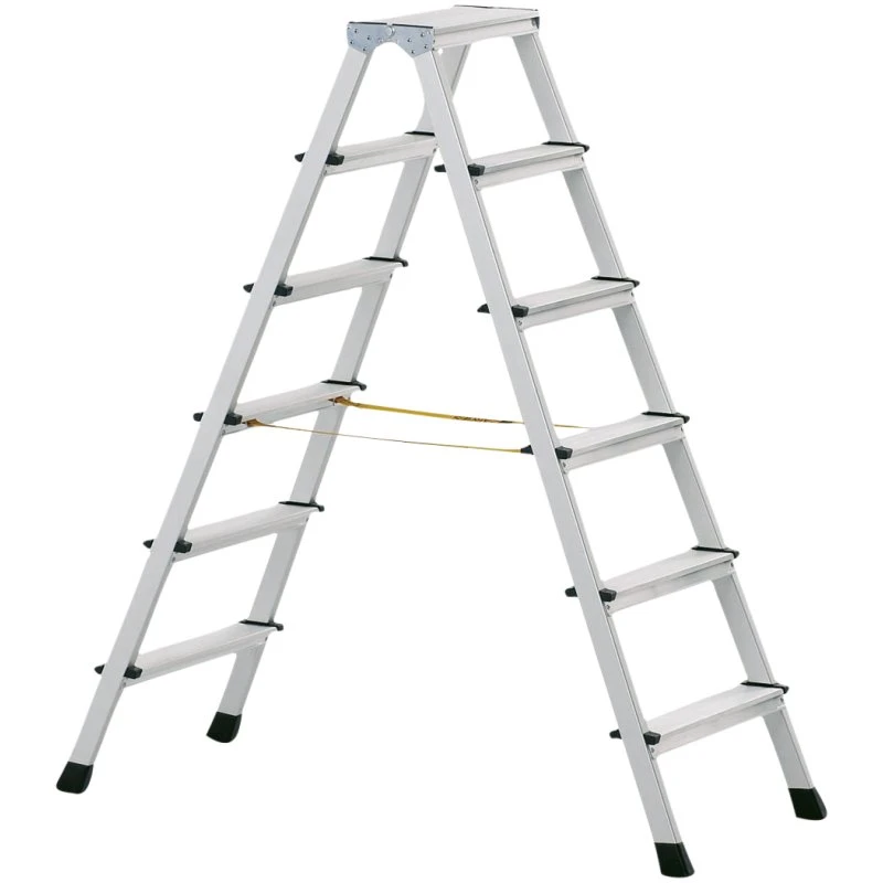 Wienerstige 2x8 trin 80 mm aluminium 2,17 m