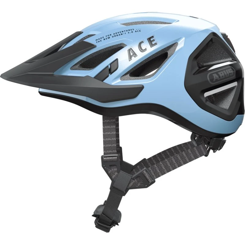 ABUS Urban-I 3.0 ACE Cykelhjelm - Iced Blue, L