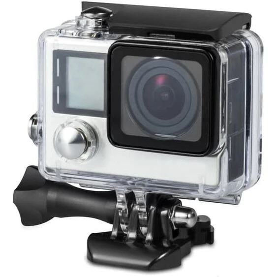 INF GoPro Hero 3/3+/4 vandtæt etui, gennemsigtigt (45 m)