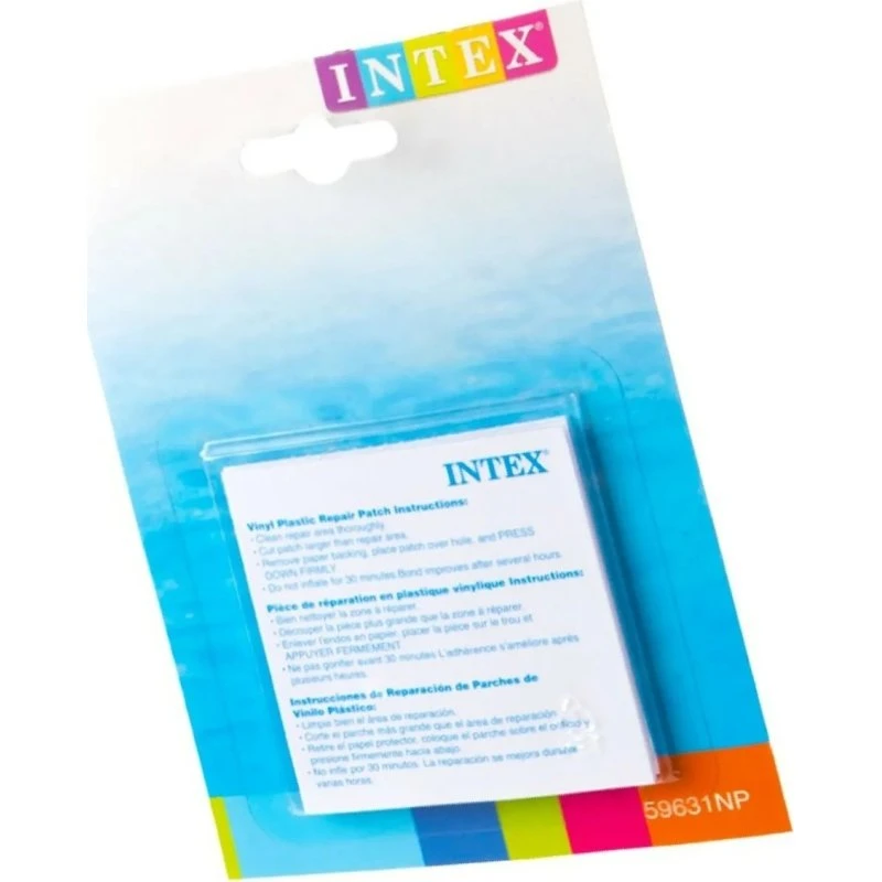 Intex Reparationslapper til Vinyl og Plastik - 6 stk.