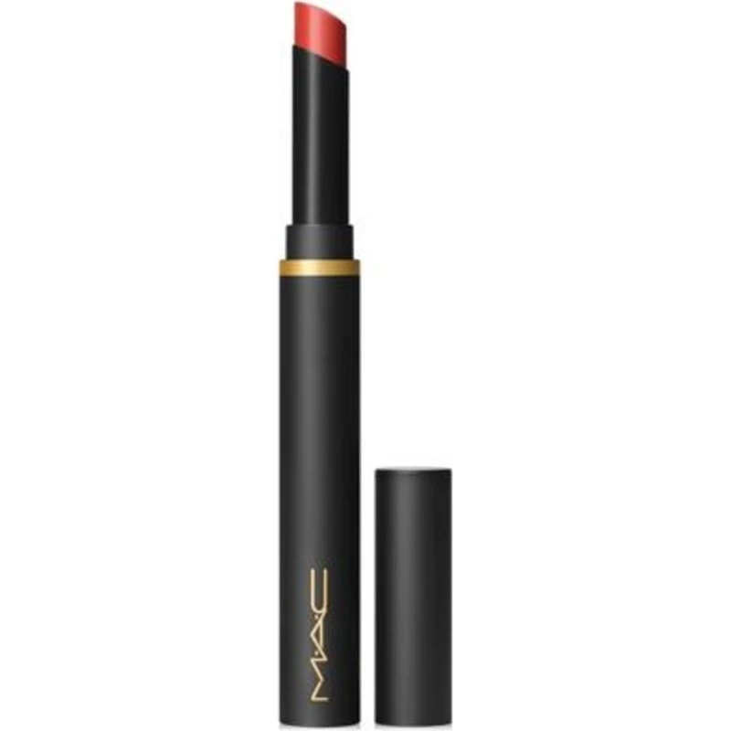 MAC Powder Kiss Velvet Blur Slim Lipstick - Dubonnet Buzz (2g)