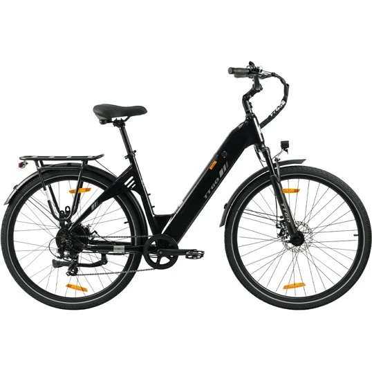 TTGO C3SE El-bycykel, 36V 18Ah, 28” dæk, Sort