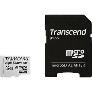 Transcend High Endurance 32GB microSDHC 90MB/s SD-adapter