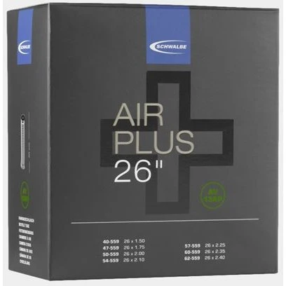 Schwalbe Air Plus AV13AP 40/62-559 slange, bilventil 40 mm