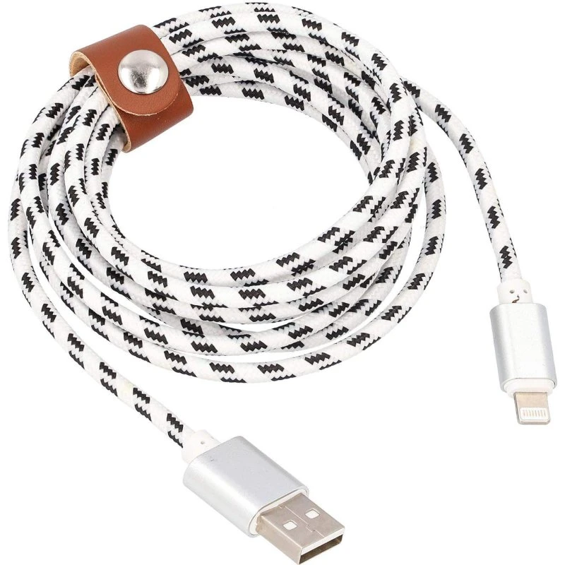 Lightning til USB-opladningskabel, Vævet - 2 m
