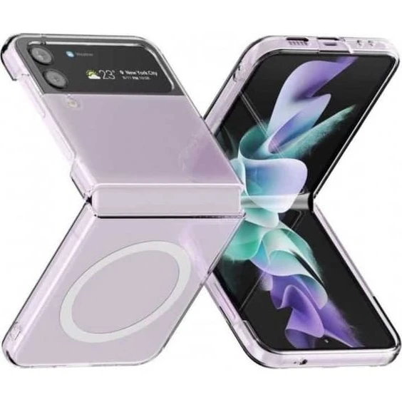 Samsung Galaxy Z Flip 4 Magsafe Cover - Gennemsigtig