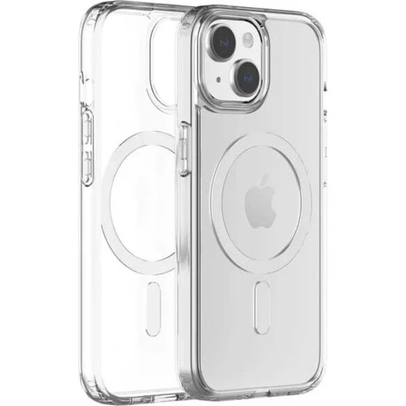 iPhone 14 Plus MagSafe Magnetisk Cover - Gennemsigtig
