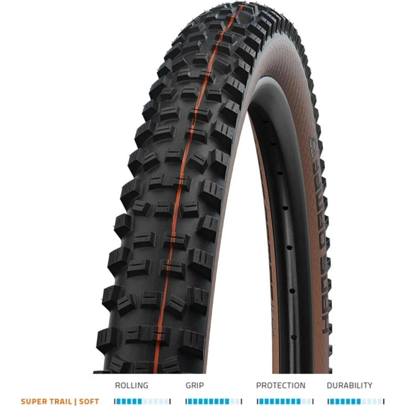 Schwalbe Hans Dampf Evo 29x2,60 Super Trail Bronze Skin