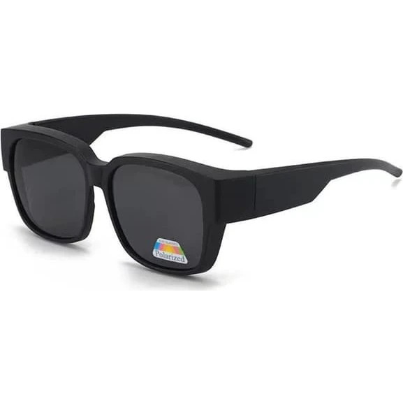 Suncovers Solbriller Polariseret - Mat Sort