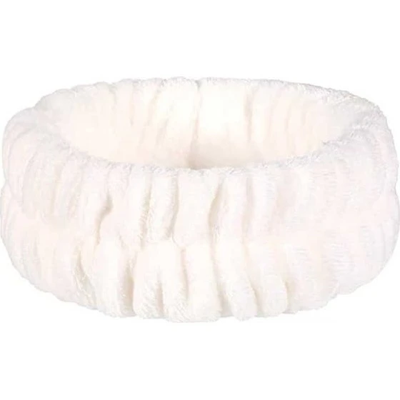 Make Up Band Soft Hair Bands - Hvid