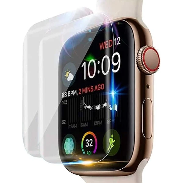 Apple Watch 3D Skærmbeskytter 40mm (2-pak) til Series 4/5/6/SE