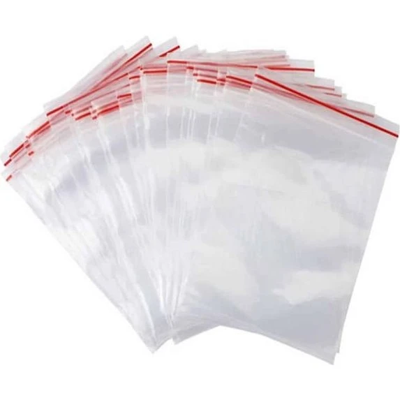 300 stk. Ziplock poser 4x6 cm - Gennemsigtige plastposer