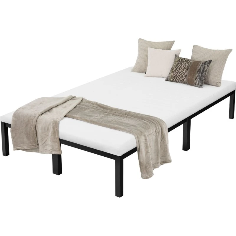 ML Design Metal Senge 120x200 cm - Sort med lamelramme