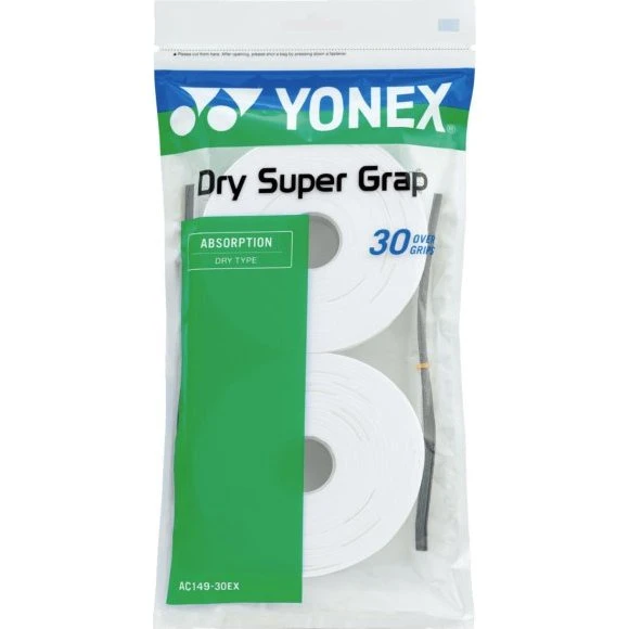 Yonex Super Grap Dry 3-pak – Hvid 0,6 mm