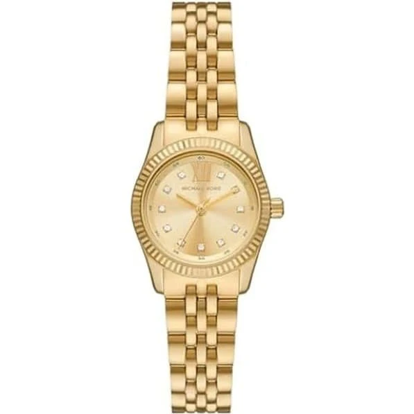 Michael Kors Lexington Dameur - 26 mm - Guldfarvet Stål