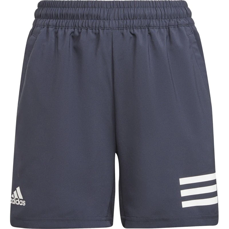 Adidas Boys Club 3-Stripes Shorts - Navy