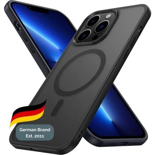 iPhone 12 Pro Max Etui med MagSafe - Sort