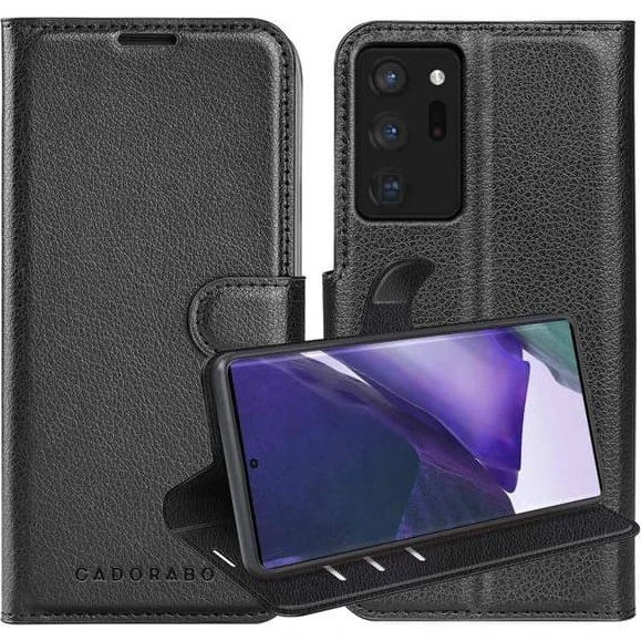 Samsung Galaxy Note 20 Ultra Pungetui Cover Case - Sort