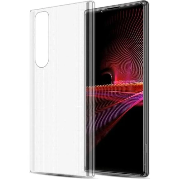Sony Xperia 1 III Cover Case - Gennemsigtig Silikone