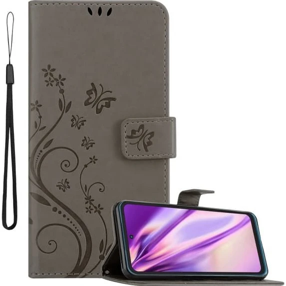 Nokia XR20 Pungetui Cover med Blomster og Sommerfugle