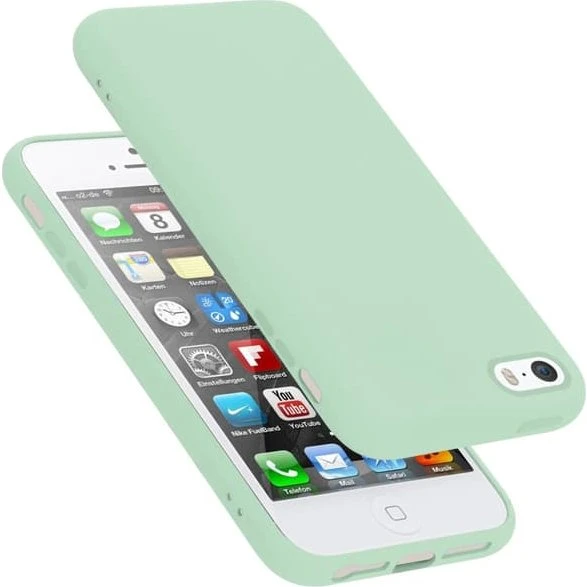 Cadorabo Etui til Apple iPhone 5 / 5S / SE 2016 - Blød Silikone