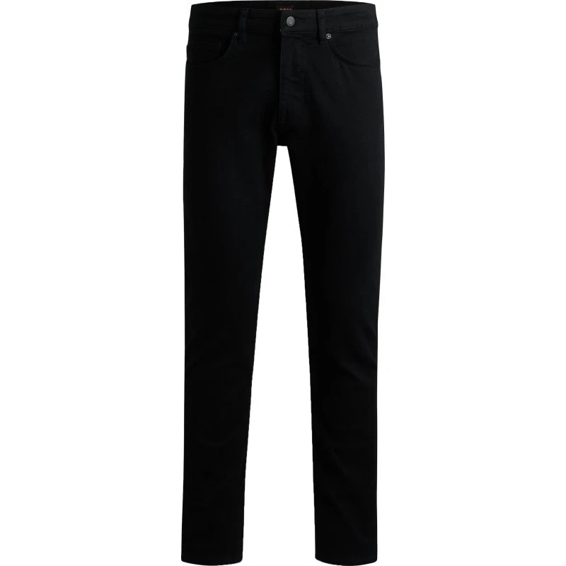 BOSS Delaware Jeans Sort W38 L32 Slim-Fit