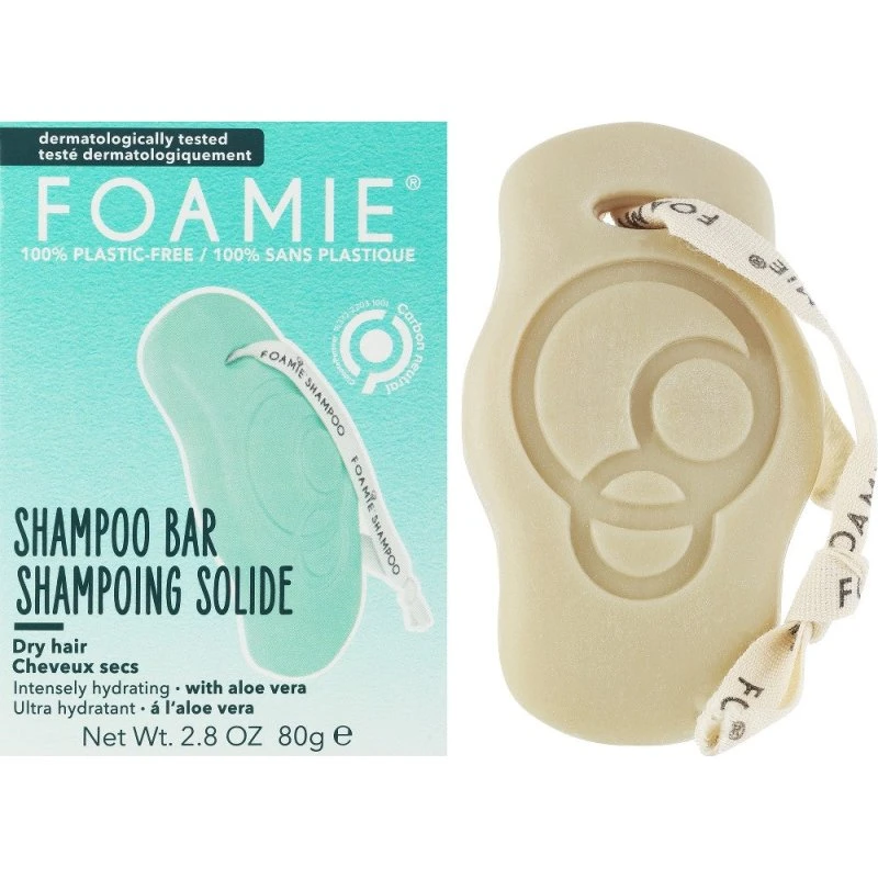 Foamie Aloe Vera solid shampoo 80 g
