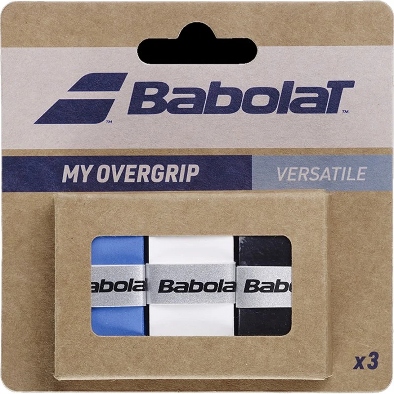 Babolat My Overgrip X3 – Black/Blue/White (3 stk)