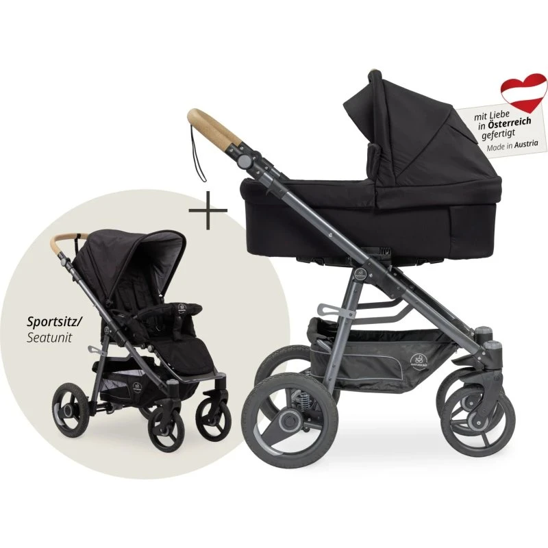Naturkind Lux Evo Kombivogn - Panther