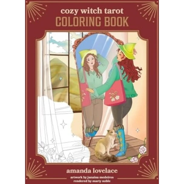 Amanda Lovelace: Cozy Witch Tarot Coloring Book