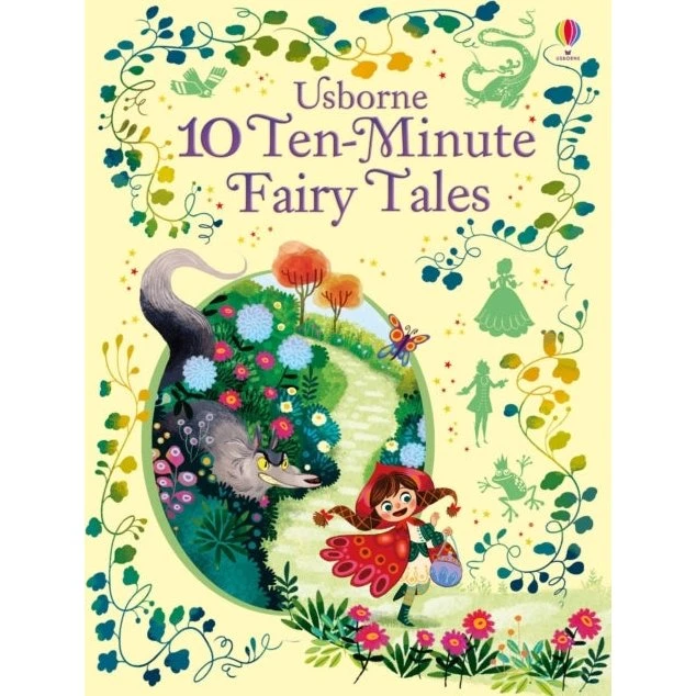 Usborne 10 Ten-Minute Fairy Tales - Hardback Børnebog