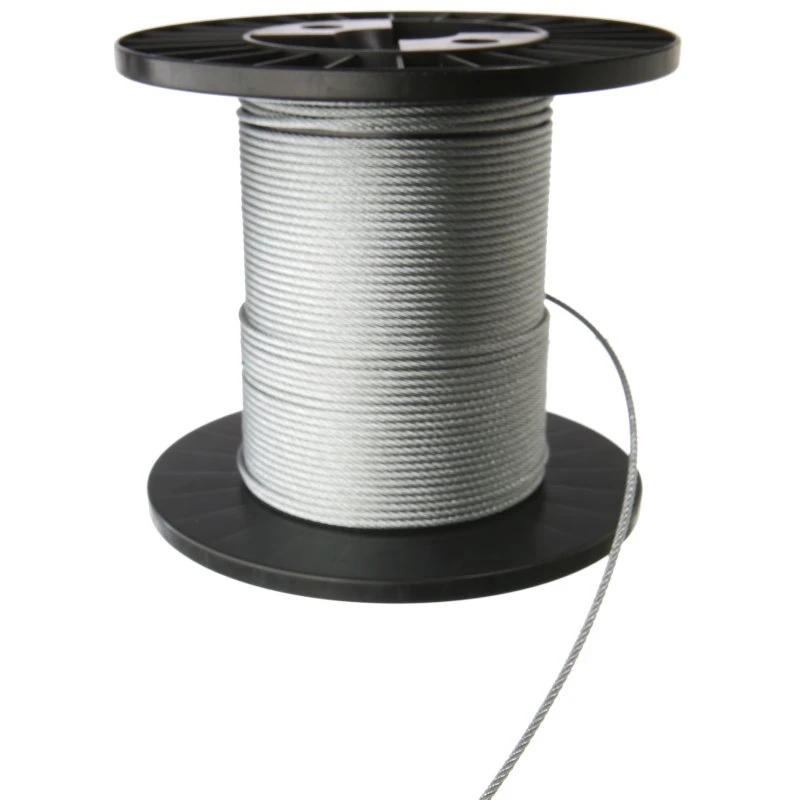 Stålwire galvaniseret 6x36WS+IWRC 12mm