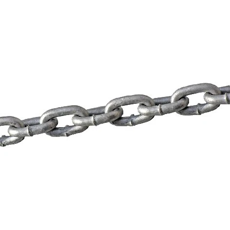 Kortleddet kæde DIN766 varmgalvaniseret 5mm - 50m