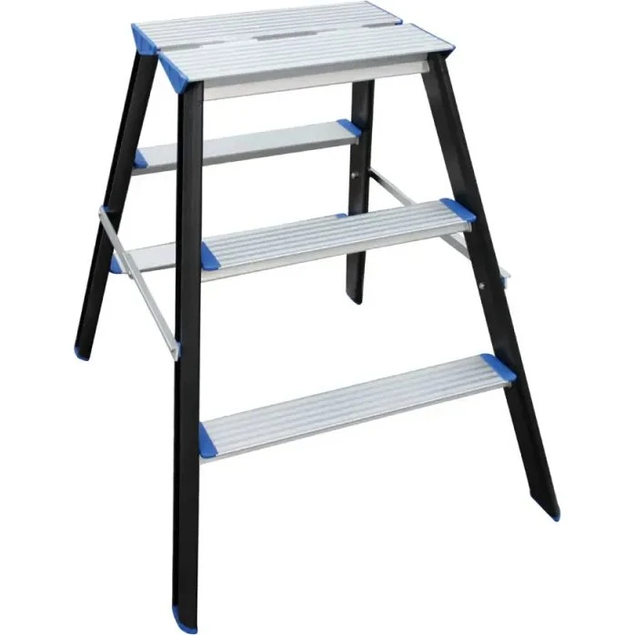 Materielhuset Arbejdsbuk Proff Black Line 3 trin 40x30 cm