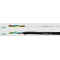 H05VV-F Plastkappeledning, sort, 3G4 afmål
